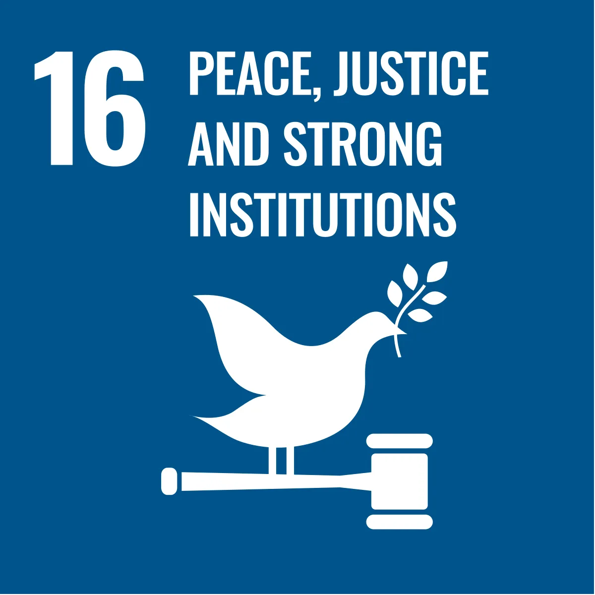 SDG 16 icon